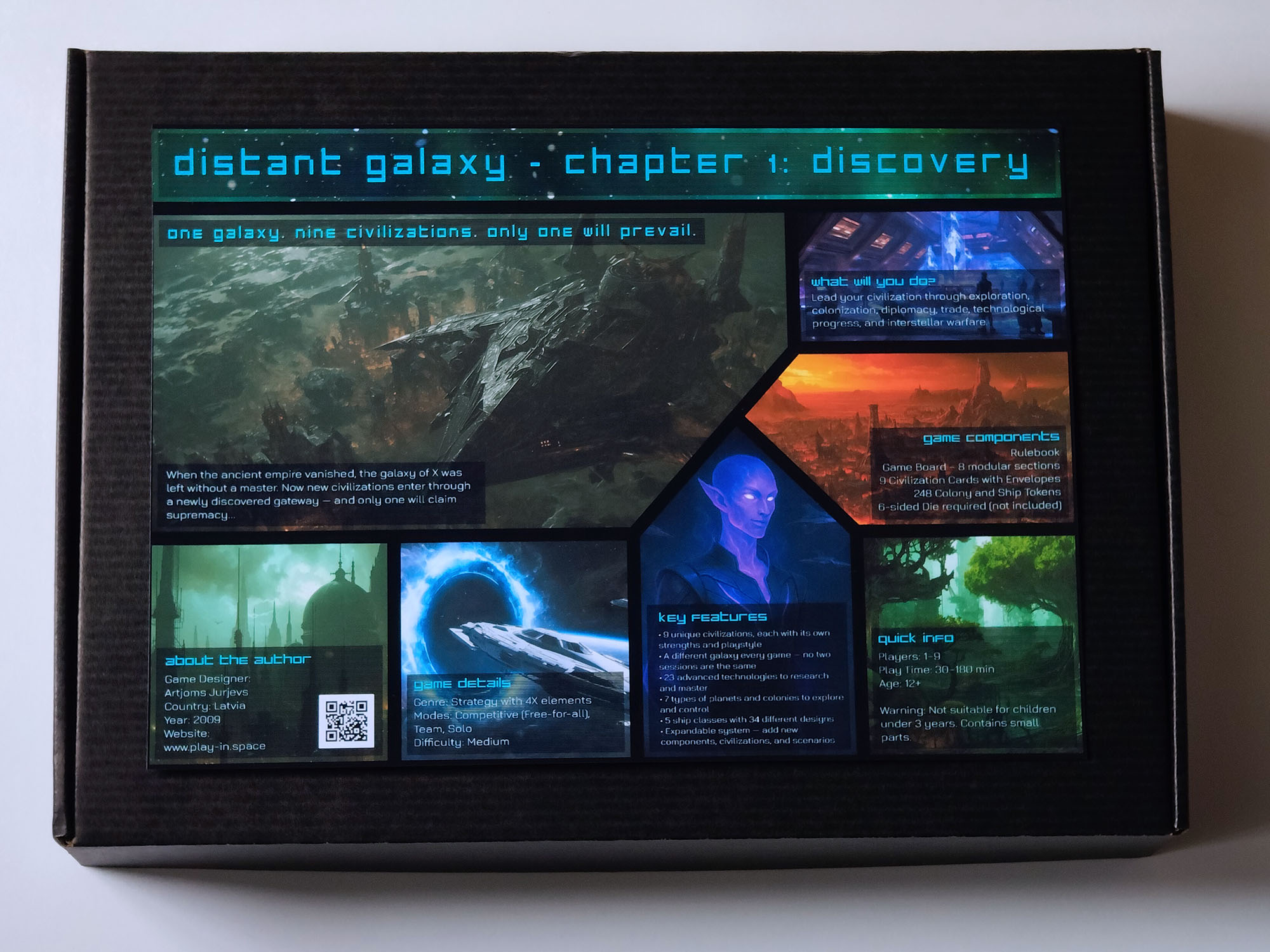 "Distant Galaxy - Глава 1: Открытие" - Дополнение к базовой игре +5 Цивилизаций